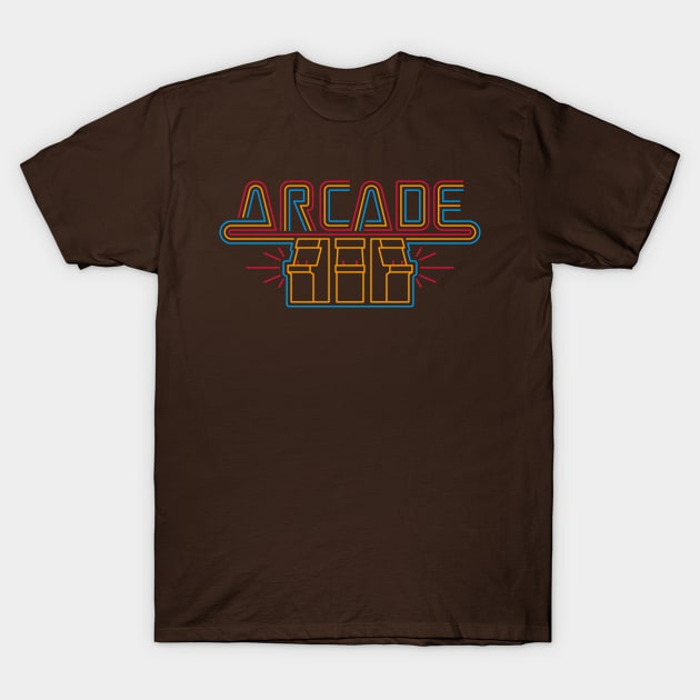 Vintage Arcade T-Shirt by MKZ